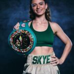 Skye Nicolson Instagram - I bleed green & gold 💚👑 @wbcboxing