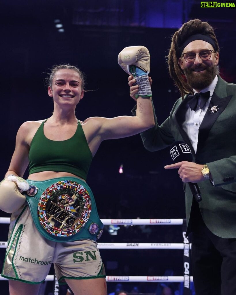 Skye Nicolson Instagram - Big soppy post sorry🥹 Finished the year in style to go 9-0 and retaining my place as #1 in the world with the @wbcboxing and now awaiting mandatory status for my shot at the crown 👑 this year saw me let go of the dream for Olympic gold and go all in on my professional career and it wasn’t a decision I took lightly- but when I’m all in, I’m all in. I give my everything to this sport because I want to be the best and I want to leave a legacy like my idols have done before me. I am so incredibly blessed to have the most amazing team of people guiding my career and putting in the work alongside me day in, day out and I cannot express how grateful I am to have found myself in the position I’m in and how the past two years has changed my life. This is still the infancy of my professional career and I’m on the verge of world title contention- potentially against a p4p great and trailblazer of the sport. The amount of pinch-me moments are countless at this point!!! They say a happy fighter is a dangerous fighter so y’all better watch out cause I can’t stop smiling 🥹 thank you to the incredible people on this journey with me- we are headed for the top 🔝👑✨🤍 @eddie_lam71 @bradleyskeete @paulready_ @alexelvy_twi @eddiehearn @matchroomboxing @jennylam88888 @iboxgym_pro @waynetolton_ @johnnyghostsphoto and to everyone who believes in me and supports me- it means the world to me 🤍✨ big love! Dublin, Ireland