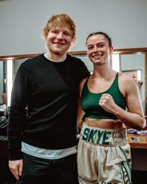 Skye Nicolson Instagram - “Is this Skye Nicolson’s dressing room?” @teddysphotos 🤗🙏