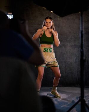 Skye Nicolson Instagram - Media day BTS 🤭 just having fun wit it 😋