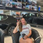 Skye Nicolson Instagram - Hopped off the plane at @aspley.mazda with a coffee and a desert tan Aspley Mazda