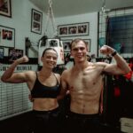 Skye Nicolson Instagram - Nothing but good vibes and hard work in camp with my team 💪✨ all fighting before the year is out @henryturner_123 @sam_noakess @futr13 🥊❤️ Ibox Gym