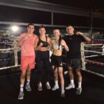 Skye Nicolson Instagram - Training weekend away 🇪🇸 🥊 ☀️ 🏃‍♀️ 🏋🏻‍♀️💪 Real Club Padel Marbella