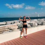 Skye Nicolson Instagram - 24km for 2024! 🥵💪 Palm Jumeirah