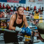 Skye Nicolson Instagram - World title camp officially underway 🤩🌟👑💪🥊❤️ soooo hAppY 😃 looooove this lifeee ❤️❤️❤️ London, United Kingdom