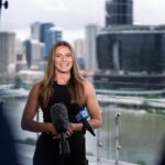 Skye Nicolson Instagram - Media day back home in Australia for WBC Interim World Featherweight Champion @skyebnic 🎙️ Full World Champion 🔜🔰 #SkyeNicolson #Boxing #NicolsonMahfoud Brisbane