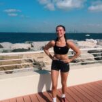 Skye Nicolson Instagram - 24km for 2024! 🥵💪 Palm Jumeirah