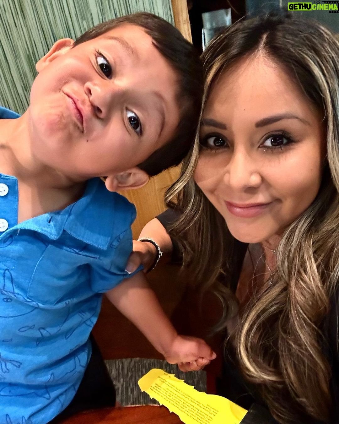 Snooki Instagram - Happy 4th birthday to my squishy baby! Hope you had the best day with sharks, whales and habachi! Love you forever & always 🐋💕