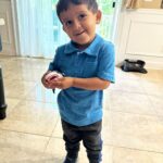Snooki Instagram - So soooo blessed 🙏🏽 My baby girl’s school dance, my hunnie Lorenzo’s Championship game, and just my baby squishy happy with his shark. 🥰 #momlife