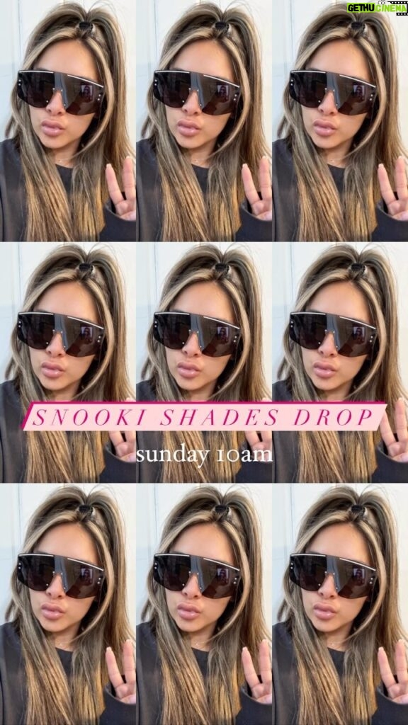 Snooki Instagram - tomorrow. 🕶️ @thesnookishop THE SNOOKI SHOP