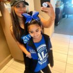 Snooki Instagram - So proud of this lil mawma! Let’s get it girl!!! 💙 #cheermom