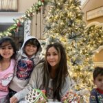 Snooki Instagram - Gingerbread houses with my candy canes 🎄🎅🏽