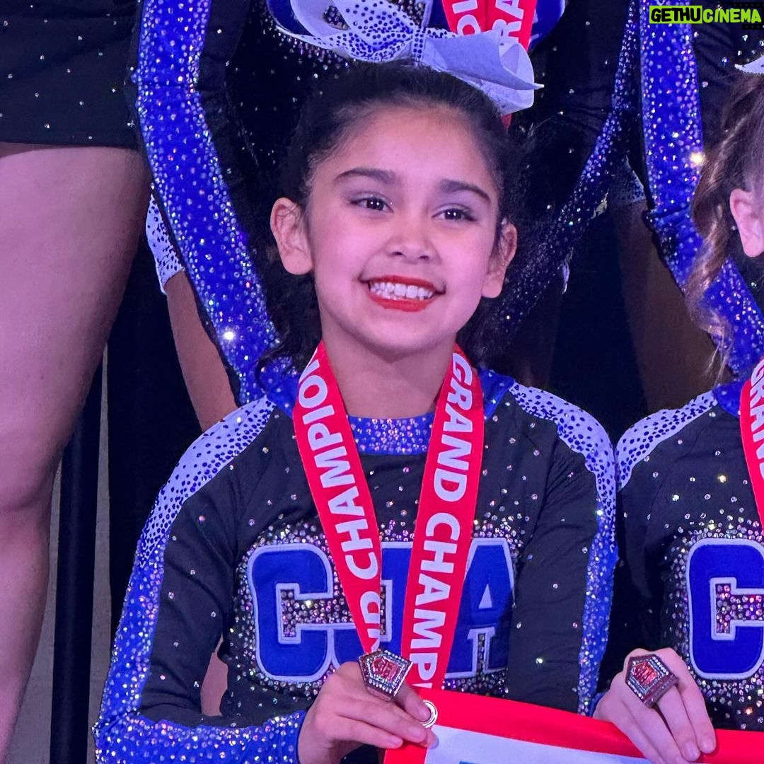 Snooki Instagram - So soooo proud of this girl! 💙 Proud of her phenomenal team- ASC National Champs & Level 3 Grand Champs!! Blessed to have this cheer family & be apart of the best gym! #cheermom