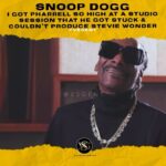 Snoop Dogg Instagram – @snoopdogg I got @pharrell so high at a studio session that he got stuck and couldn’t produce #steviewonder . #snoopdogg #pharrel 🎥 @rollingstone