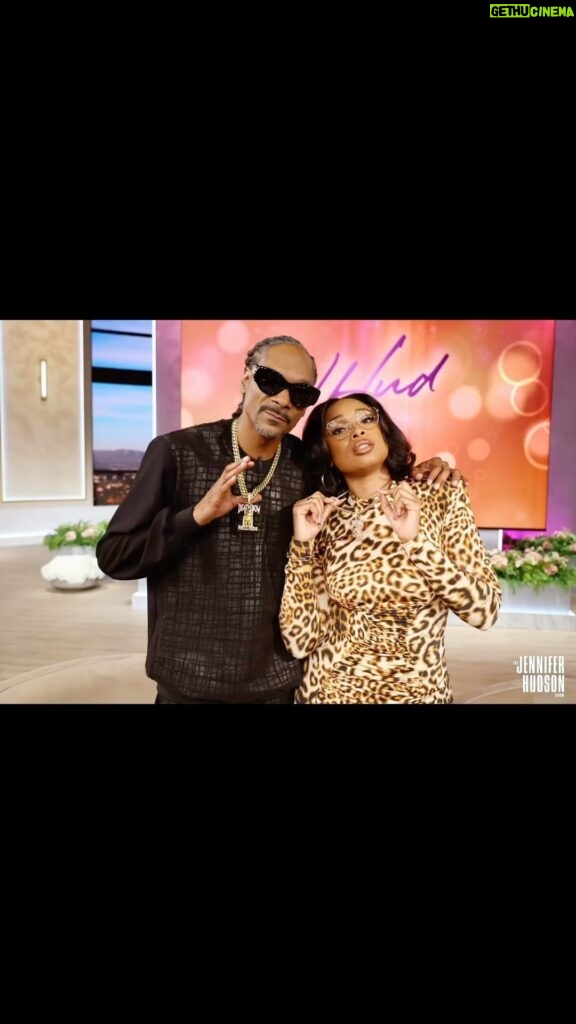 Snoop Dogg Instagram - @jenniferhudsonshow 💖🎥