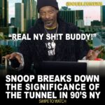 Snoop Dogg Instagram - What’s your city’s version of The Tunnel? . . . . . #snoopdogg #ggn #doublegnews #nemohoes stormyfronts #losangeles #newyork #thetunnel #hiphop #90shiphop #drdre #doggpound