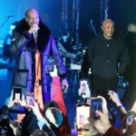 Snoop Dogg Instagram - An unforgettable special performance by @snoopdogg & @drdre at @encorebeachclub for @flippers.world. Presented by @dreandsnoop. 🛼🎤⭐️ #GinnJuice #Vegas #Wynn #SBLV Wynn Las Vegas