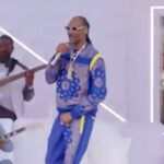Snoop Dogg Instagram – @drdre and @snoopdogg kicking off the Super Bowl LVI Halftime Show 🔥