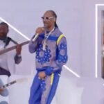 Snoop Dogg Instagram - @drdre and @snoopdogg kicking off the Super Bowl LVI Halftime Show 🔥