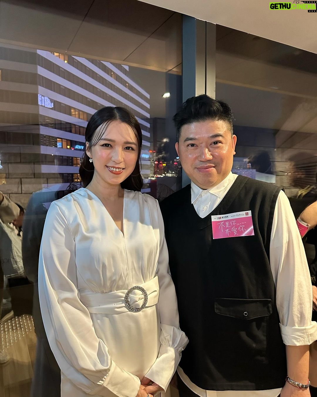 Snow Suen Instagram - 《不是你不愛你》首映典禮, 主角靚仔靚女😍 2024感人愛情電影🥲 大家快啲入場支持啦! Hair @greencheung @admixhairstyling