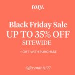 Sofía Vergara Instagram - Our Black Friday sale is officially in full swing! Revamp your sun care routine with our first sitewide sale and gift with purchase! Your skin will thank you later! Promotion is available exclusively on toty.com
