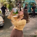 Sofía Vergara Instagram – My behind the scenes from Griselda😝 @netflix