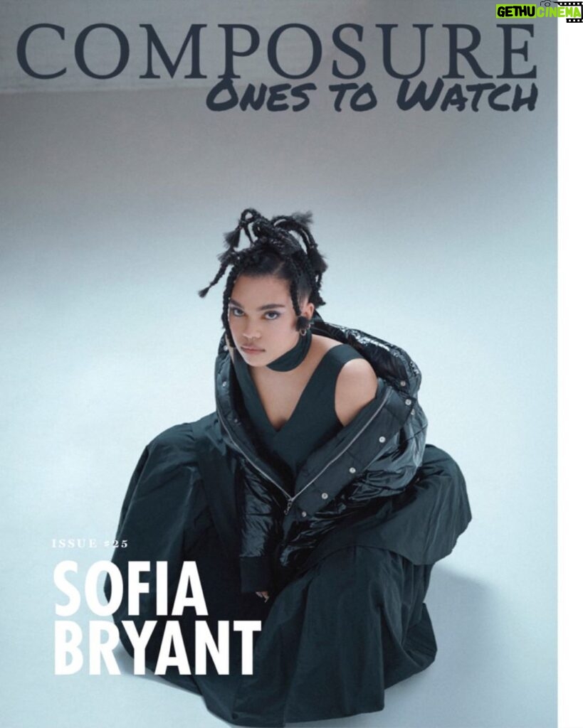 Sofia Bryant Instagram - @composuremag 🖤 Photography @rowan_daly Creative and Styling @ririrabbit Makeup @courthart1 Hair @tiffdoeshair Story by @battletag_ouchies