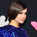 Sofia Carson Instagram - an electric blue couture dream @valentino.beauty New York, New York