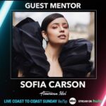 Sofia Carson Instagram – I feel so privileged to have mentored @americanidol’s Top 5 this week 🤍 Powerful voices and fearless hearts that moved me deeply….I cannot wait to see them SHINE tonight. 

Tune in TONIGHT LIVE at 8pm E/ 5pm PT on @abcnetwork 🤍