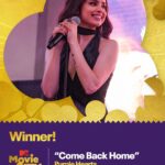 Sofia Carson Instagram – I’ll cherish this forever.

Thank you, @MTV ♥️🍿