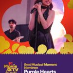 Sofia Carson Instagram - I am nominated for Best Musical Moment at the 2023 #MTVAwards 💜 My Purple Heart could BURST. VOTE TODAY on @MTV’s Instagram Stories starting at 1PM ET, until this Friday MAY 5💜 Thank you for loving this movie and this song as deeply as you do. I adore you. VOTE VOTE VOTE my family 💜 COME BACK HOME💜