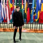 Sofia Carson Instagram - I had the extraordinary honor of speaking at the United Nations alongside the UN Secretary General, his Excellency Antonio Guterres, on the Day To Protect Education Against Attack. This week as we enter the United Nations General Assembly, we must vow to PROTECT the children of the world. To protect the 244 MILLION children who are not in school. Where EVERY child belongs.  Because a world where no child is ever denied their right to an education, is a peaceful and prosperous world.  There is bright, shining hope in the eyes of every child who is bravely defending for their right to an education. And it is our duty, to stand with them.     On behalf of the children of the world, let us promise to never stop until every child, in every corner of the world, is safe, protected and educated.  Thank you @unitednations @unicef and @educationaboveall_eaa for your commitment to children. Today, and always. My heart is yours🩵 United Nations Headquarter
