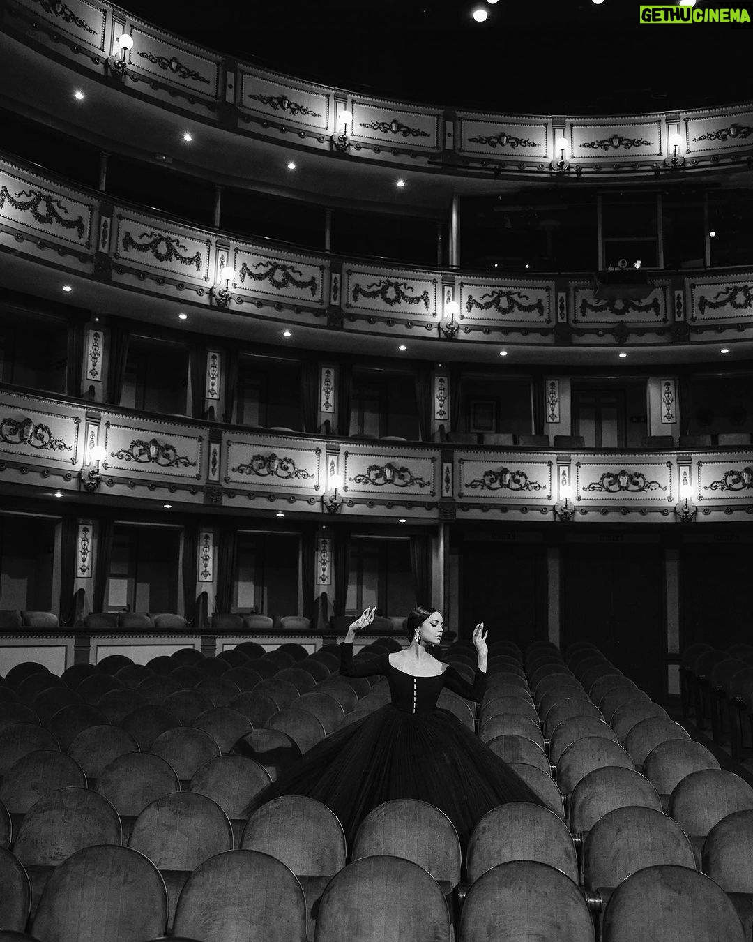 Sofia Carson Instagram - and for a moment, the theatre was hers to dream in 🌹 Teatro Cervantes Malaga