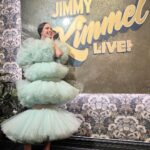 Sofia Carson Instagram - my heart could burst @jimmykimmellive 🤍