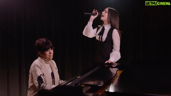 Sofia Carson Instagram - Honored to have performed and discussed APPLAUSE for Variety’s The Oscars Shortlist FYC Festival 🤍 Thank you @variety. Adore you @dianewarren.