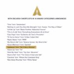 Sofia Carson Instagram - APPLAUSE is officially Shortlisted for The Oscar’s for Best Original Song🤍 Forever and ever and ever honored to be the voice of this anthem. Words will never suffice. @theacademy @dianewarren
