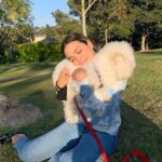 Sofia Carson Instagram - Happy Birthday Joey🤍 The love of our life, our gift from heaven. I’ve loved every moment of loving you my fuffa. My Doll, Joey is the luckiest in the whole WORLD to have you🤍 My heart is yours forever and ever my doll and my fuffa. Happiest Fuffa Day.