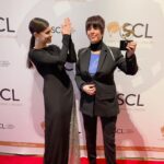 Sofia Carson Instagram - Applause won Best Original Song at the SCL Awards. Thank you #SCLAwards for this beautiful honor. Forever applauding the remarkable being you are my @dianewarren 🤍💫