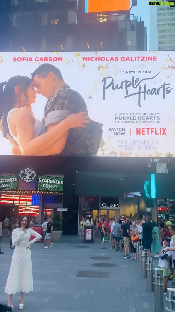 Sofia Carson - 1.3 Million Likes - Our movie has been viewed over 150 million hours. The MOST viewed movie on Netflix in the WORLD. The BIGGEST week for a Netflix movie this year. As my Cassie said, āI donāt know whatās happening to me. Can you hear my pulse beat underneath? Words are getting hard for me to speakā¦ā
Thank. You. Infinitely.
Be still my Purple Heart. @netflix