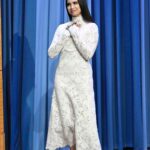 Sofia Carson Instagram - I love you Jimmy!!! 💜 @jimmyfallon The Tonight Show Starring Jimmy Fallon