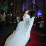 Sofia Carson Instagram - The beginning of a beautiful, meaningful, precious night…🤍 New York, New York