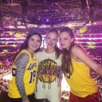 Sofia Vassilieva Instagram - The ladies and the gang 💛🏀 💜 Crypto.com Arena