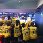 Sofia Vassilieva Instagram - The ladies and the gang 💛🏀 💜 Crypto.com Arena