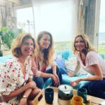 Solène Hebert Instagram – Ça faisait longtemps ! #❤️ #letrio #ontheset @juliettetresanini @ingrid_chauvin_officiel @dna_tf1