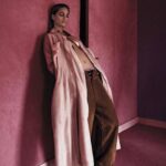 Solène Hebert Instagram - Pink is the new black #actress #pink #magazine #shooting @purplefashionmagazine 📷 #camillebidault