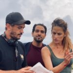 Solène Hebert Instagram - Merci pour cette real de dingue @vinzcarter51 ! Avec mes partenaires de folies @mayel_elhajaoui et @varelalice. Bon et puis @samy_gharbi sur qui on peut toujours compter pour taper la pose 😅 #tournage #enmode #laracroft #grotte #urbex #solucky @dna_tf1