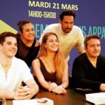 Solène Hebert Instagram - Encore merci @seriesmania et les festivaliers pour votre accueil ! De bons moments, de belles rencontres, et un tapis rouge pour le moins musclé 😅 @sahelle_de_figueiredo @millemartin1k @stany.coppet @farouk_bermouga @isabelle_regourd @theophile_clement @audethev 📸 Et merci pour la très belle photo souvenir @lesjouesrouges !