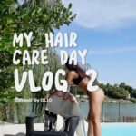 Sol Moreno Instagram - My hair care day vlog2 <3 / Mis aliados este verano para, eliminar el frizz y facilitar el peinado desp de mucho sol, playita y pile ✨// summer by @olioarg . . . #haircareday #vlog