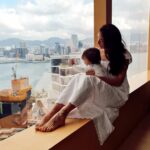 Solenn Heussaff Instagram - Our stay at the @upperhouse_hkg felt like home. Never wanted to leave the bed! The view shared the best of Hongkong and the food on point. We will be back!!!