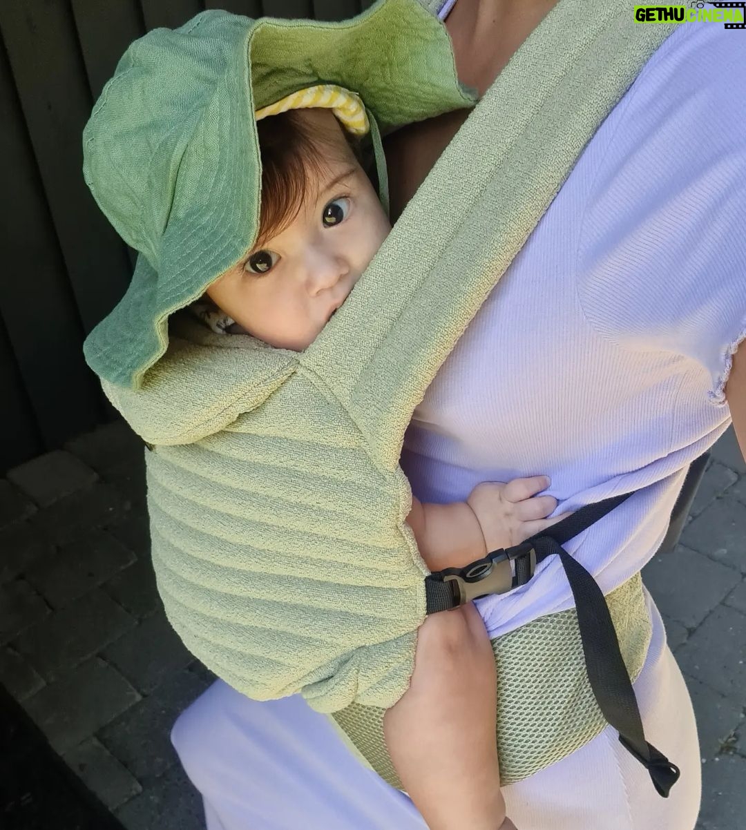 Solenn Heussaff - 159.4K Likes - Serving you some cuteness.
Also love this @bumpsuit carrier and of course our @tilidahli eclipse linen hat